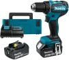 Шурупокрут-дриль акумуляторний Makita DDF485SFJ 18B 1х3А·год 27-50Нм 0-500·0-1900об/хв кейс 1.7кг - 10