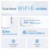 Система WiFi-Mesh TP-LINK Deco PX50 AX3000, 3xGE LAN/WAN, 3 мод, Powerline G1500 - 4