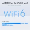 Система WiFi-Mesh TP-LINK Deco X50 AX3000, 2xGE LANWAN, 1мод, зовнішня - 8
