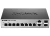 Комутатор D-Link DGS-1100-10/ME 8x1GE, 2xSFP/1GE (combo) MetroEthernet Smart - 4