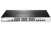 Комутатор D-Link DGS-1510-28XMP 24xGE PoE, 4xSFP+, SmartPro - 4