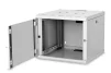 Шафа DIGITUS 19", 9U, Wall Mounting Unique, 600x600 мм, 60кг максимально, сіра - 3