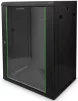 Шафа DIGITUS 19", 16U, Wall Mounting Dynamic Basic, 600x450 мм, 60кг максимально, чорна - 2