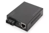 Медіаконвертер DIGITUS PoE, SM 10/100/1000Base-T to 1000Base-LX, Incl. PSU 30W, SC, Up to 20км - 7