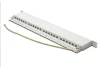 Патч-панель DIGITUS CАТ 6 STP, 19", 0.5U, 24 порти, зібрана, сіра - 2