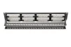 Патч-панель DIGITUS САТ 6 UTP, 19", 2U, 48 портів, зібрана, чорна - 2