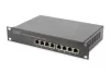 Комутатор DIGITUS 10", Gigabit Ethernet 8x10/100/1000Mbps RJ45 POE - 1