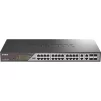 Комутатор D-Link DSS-200G-28MPP 24xGE PoE, 4xSFP/GE, 518Вт, Некерований - 1