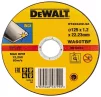 Диск відрізний DeWalt INOX FASTCUT по металу 125х1х22.23мм - 1