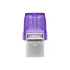 Накопичувач Kingston  128GB USB 3.2 Type-A Gen1 + Type-C DT microDuo 3C R200MB/s - 1