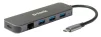 Мережевий адаптер D-Link DUB-2334 1xGE, 3xUSB 3.0, 1xUSB-C, USB-C - 1