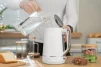Електрочайник Ardesto Timeless Elegance, 1.7л, Otter, пластик, білий матовий - 8