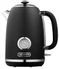 Електрочайник Ardesto Vintage Dream 1.8л, Strix, метал, чорний матовий - 11