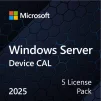 Примірник ПЗ Microsoft Windows Server 2025 CAL 5 Device англ, ОЕМ без носія - 2