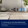 Пилосос Electrolux безпровідний, конт пил -0.5л, автон. робота до 50хв, вага-2.49кг, НЕРА12, 2 насадки, зелений - 15