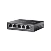 Комутатор TP-LINK ES205GP 5xGE (4xPoE), 65.2Вт, WebSmart - 6