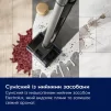 Пилосос Electrolux бездротовий, вологе прибирання, конт пил -0.57л, вода -0.65л, автон. робота до 80хв, вага-7.09кг, 2в1, синій - 13