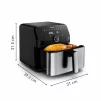 Мультипіч Tefal Easy Fry Mega, 1700Вт, чаша-7.5л, сенсорне керув., 8 програм, пластик, чорний - 3