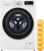 Прально-сушильна машина LG фронтальна, 9(5)кг, 1200, А, 48см, дисплей, пара, інвертор, білий - 17