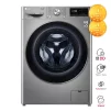 Прально-сушильна машина LG фронтальна, 8.5(5)кг, 1200, A, пара, 47см, дисплей, пара, інвертор, сріблястий - 1