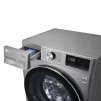 Прально-сушильна машина LG фронтальна, 8.5(5)кг, 1200, A, пара, 47см, дисплей, пара, інвертор, сріблястий - 15