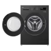 Пральна машина LG фронтальна, 7кг, 1200, A+++, 44см, дисплей, пара, інвертор, чорний - 4