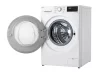 Пральна машина LG фронтальна, 9кг, 1400, A+++, 57см, дисплей, пара, інвертор, білий - 4