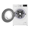 Пральна машина LG фронтальна, 9кг, 1400, A+++, 57см, дисплей, пара, інвертор, білий - 3