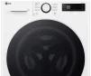Пральна машина LG фронтальна, 10кг, 1400, A, 57см, дисплей, пара, інвертор, білий - 13