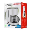 Кавоварка Ardesto крапельна White stripes 1.5л, мелена, біло-сірий - 15