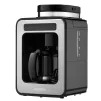 Кавоварка Ardesto Steel Collection крапельна 0.5л, зерно + мелена, дисплей, сріблясто-чорний - 1