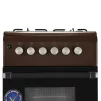 Плита Ardesto газова, 50л, 50x60см, електропідпал, форсунки LPG (підключення газового балона), коричневий - 6