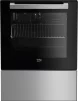 Плита Beko комбінована, 55л, 50x60см, для зрідженого газу, конвекція, чавун, нерж - 1