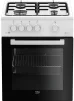Плита Beko газова, 55л, 50x60см, білий - 2