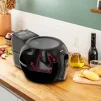 Мультипіч Tefal ActiFry & Grill Genius, 1500Вт, чаша-4л, сенсорне керув., підкл. до смартфону, авто перемішування, пластик, чорно-золотий - 8