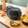 Мультипіч Tefal ActiFry & Grill Genius, 1500Вт, чаша-4л, сенсорне керув., підкл. до смартфону, авто перемішування, пластик, чорно-золотий - 9