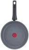 Сковорода Tefal Healthy Chef, 26см, алюміній, бакеліт, сірий - 4