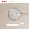 Сковорода Tefal Deligh, 28см, алюміній, бакеліт, бежевий - 6