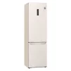 Холодильник LG з нижн. мороз., 203x60х68, холод.відд.-277л, мороз.відд.-107л, 2дв., А++, NF, інв., диспл зовн., зона св-ті, Metal Fresh, бежевий - 13
