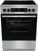 Плита Gorenje електрична склокерамічна, 71л, 60x60см, дисплей, програматор, нерж - 1
