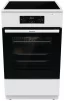 Плита Gorenje електрична індукційна, 70л, 50x60см, дисплей, програматор IconLed, поєднання конфорок, білий - 1