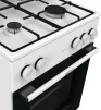 Плита Gorenje  газова, 70л, 50x60см, емальовані, з кришкою, білий - 10