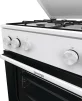 Плита Gorenje  газова, 72л, 60x60см, емальовані, з кришкою, білий - 10