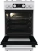 Плита Gorenje газова, 67л, 50x60см, дисплей, IconLed, чавун, білий - 12