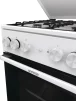 Плита Gorenje комбінована, 68л, 50x60см, емальовані реш, з кришкою, білий - 2