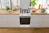 Плита Gorenje комбінована, 68л, 50x60см, емальовані реш, з кришкою, білий - 14