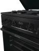 Плита Gorenje комбінована, 70л, 50x60см, дисплей, чавун, чорний - 4