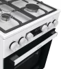 Плита Gorenje комбінована, 70л, 50x60см, IconLed, чавун, з кришкою, білий - 6