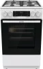 Плита Gorenje комбінована, 70л, 50x60см, дисплей, IconLed, чавун, білий - 1