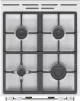 Плита Gorenje комбінована, 70л, 50x60см, дисплей, IconLed, чавун, білий - 10
